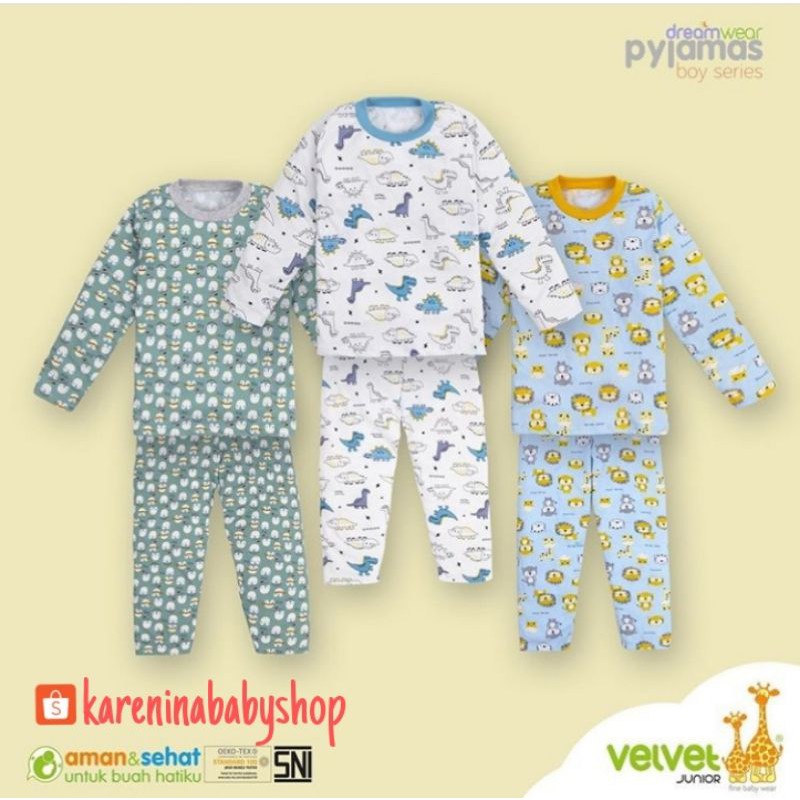 Piyama Brave DreamWear Boy Velvet Junior
