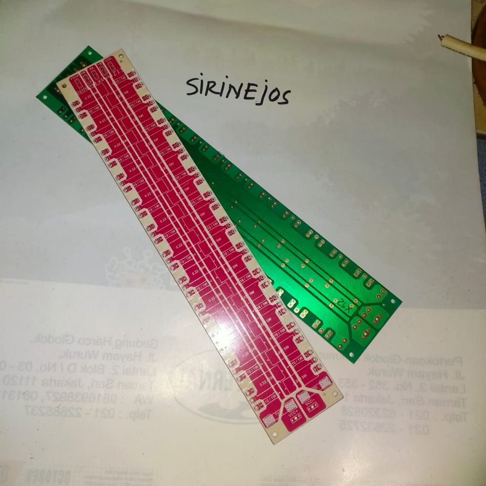 PCB tr final Toshiba 12 set x12