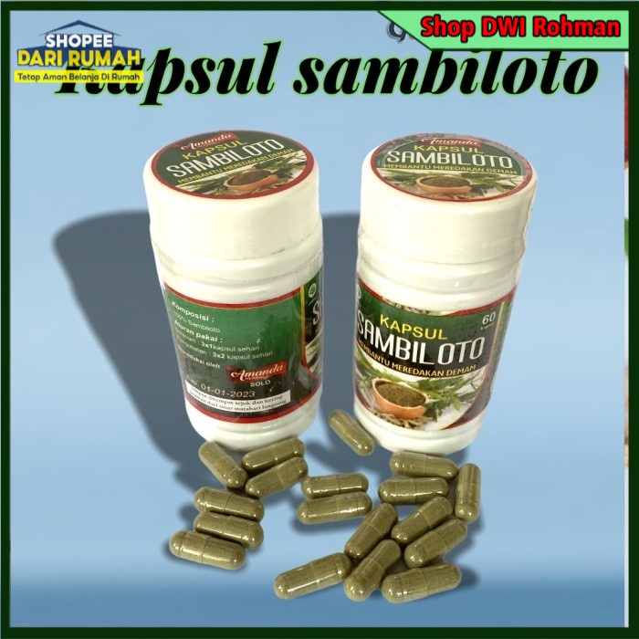 [ORIGINAL] Kapsul Sambiloto Amanda