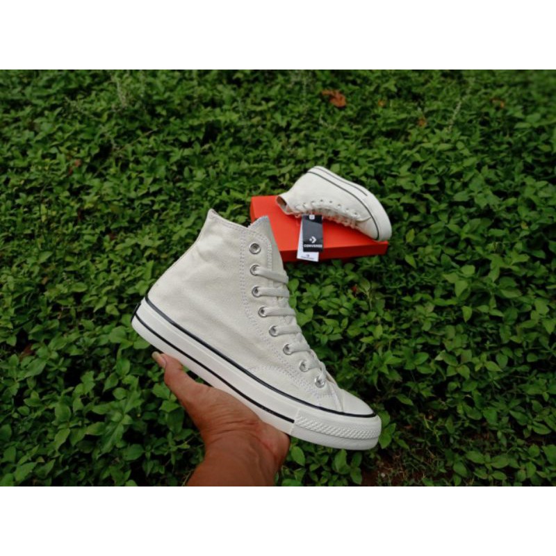 SEPATU CONV3RSEEE 70S OFF WHITE HIGH PREMIUM EGRET MURAH