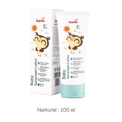 Bambi Baby Sunscreen Lotion 100ml