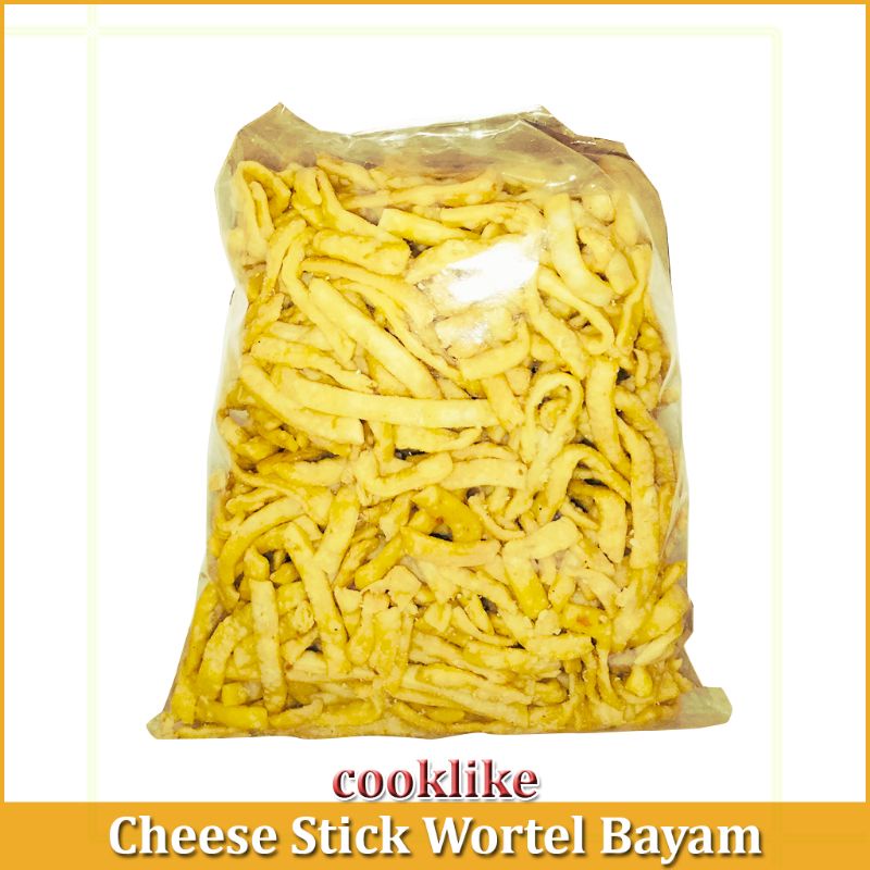 

Cheese Stick Wortel dan Bayam 1/2 Kg