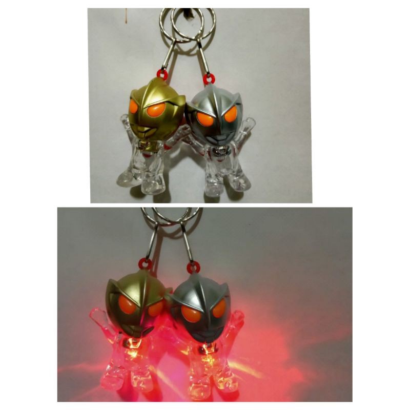 Gantungan Kunci ULTRAMAN Bisa Nyala Kedip-Kedip Warna