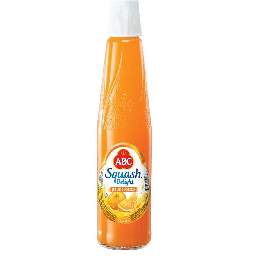 

Big Sale.. ABC Sirup Squash Delight Jeruk Florida 460 ml - Multi Pack 4 pcs
