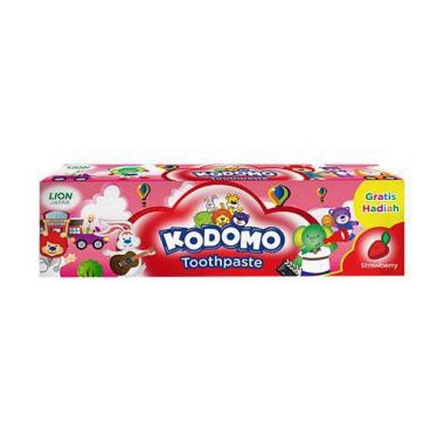 Kodomo Pasta Gigi Strawberry Tube 45 gr x2