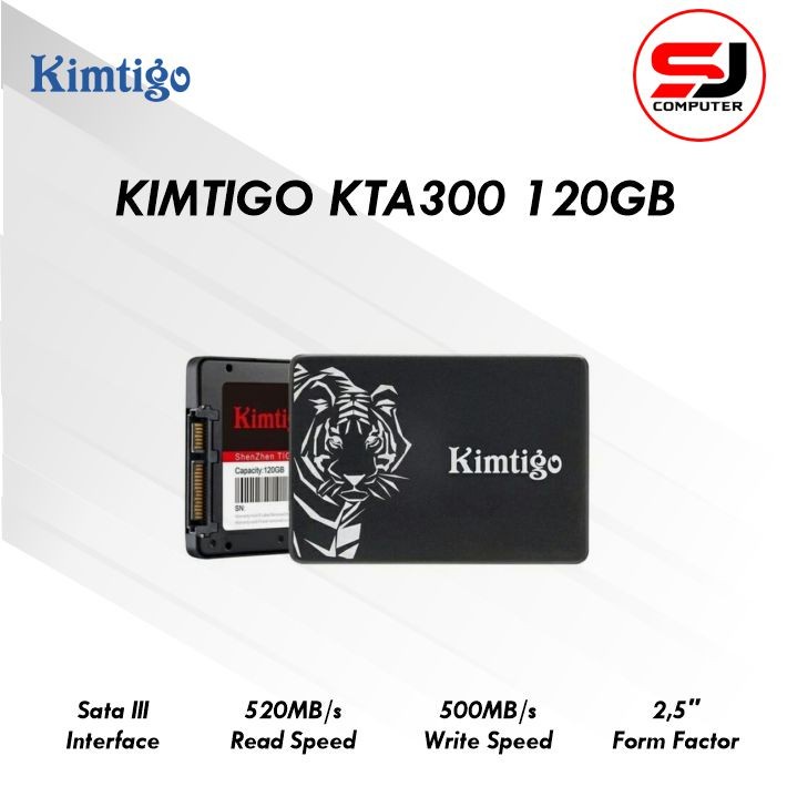 SSD KIMTIGO KTA300 120GB Sata 2.5&quot; GARANSI 3 TAHUN