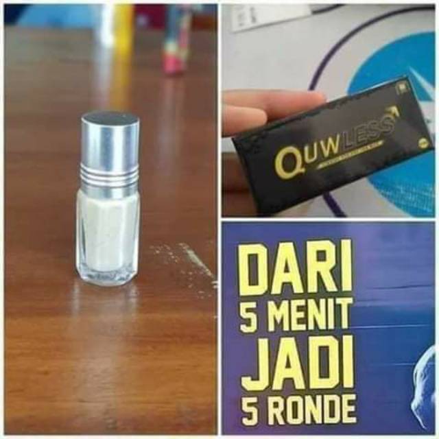 QUWLES NASA ORIGINAL OBAT OLES BIKIN KUAT DAN LAMA