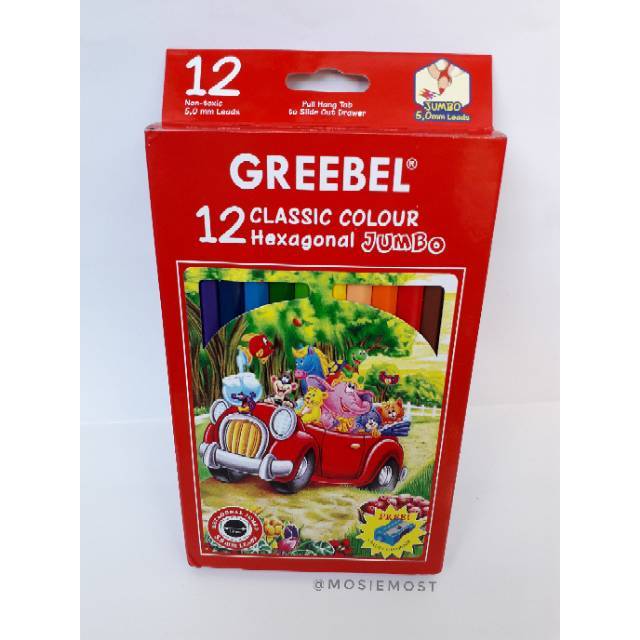 

Greebel Classic Hexagonal Jumbo 12