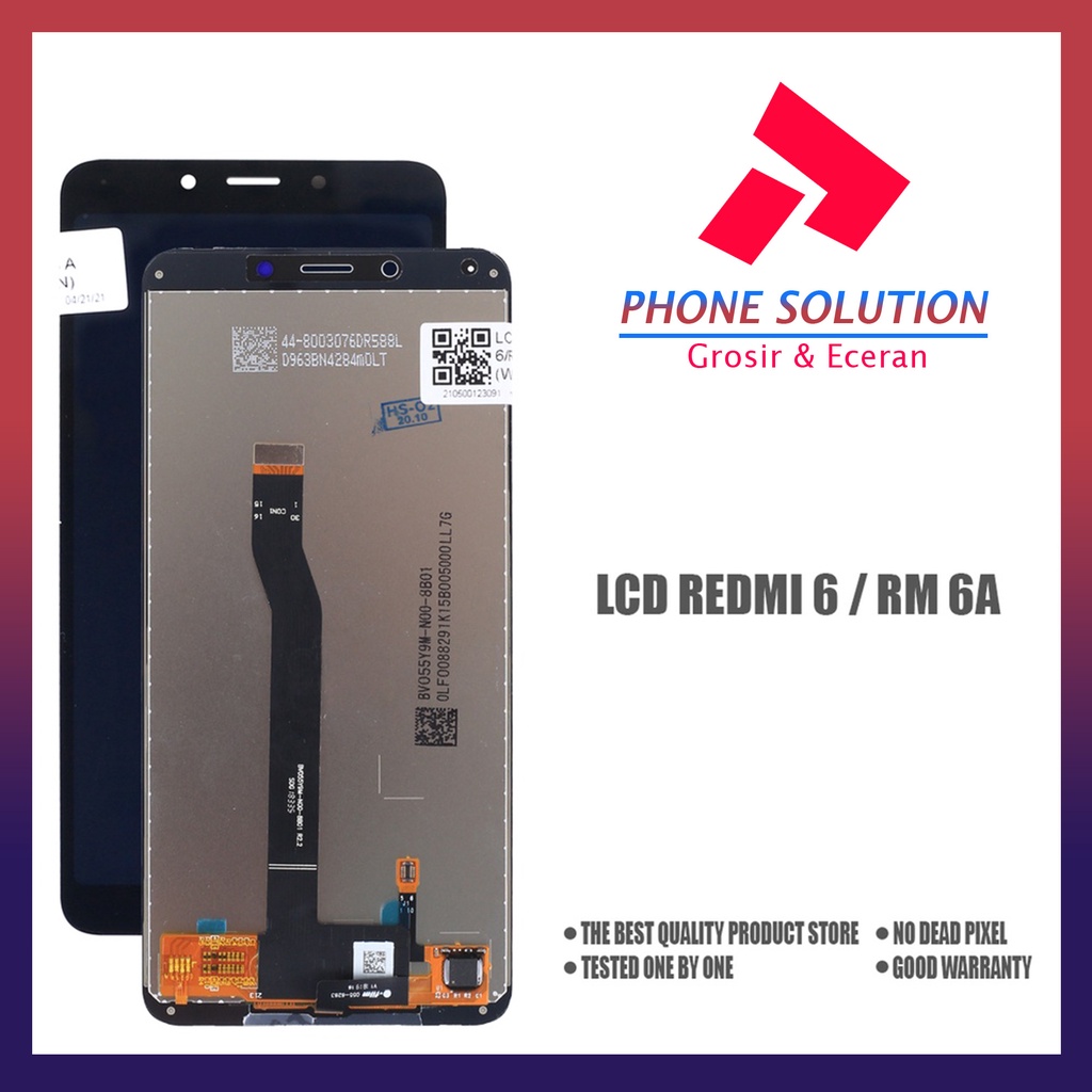 LCD Xiaomi Redmi 6 / LCD Xiaomi Redmi 6a Fullset Touchscreen // Supplier LCD Xiaomi Redmi - Garansi 1 Bulan