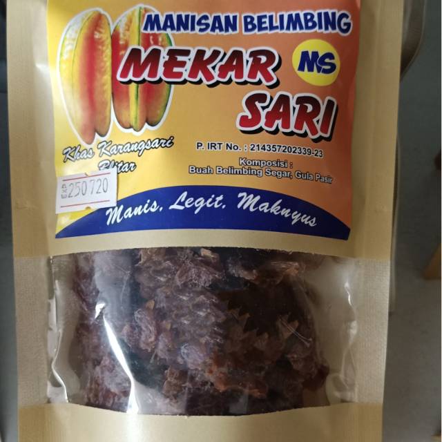 

MANISAN BUAH BELIMBING KARANGSARI BLITAR