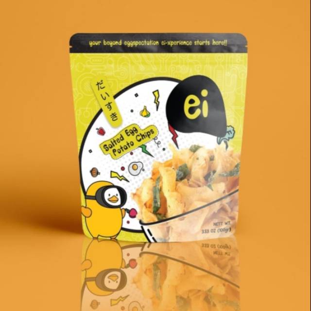 

ei SALTED EGG POTATO CHIPS 60gr