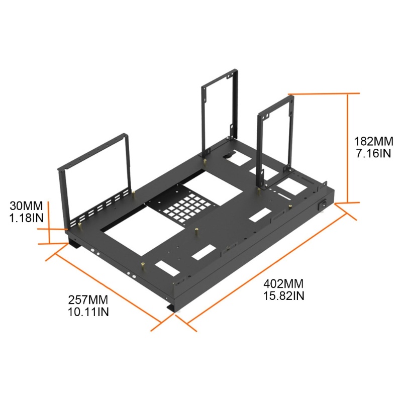 Rak Braket Bingkai Mining GPU Untuk Motherboard