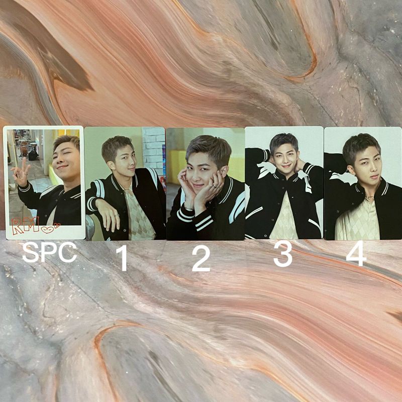 BTS Official Permission To Dance mini photocard MPC PTD PC Ready RM namjoon rap monster