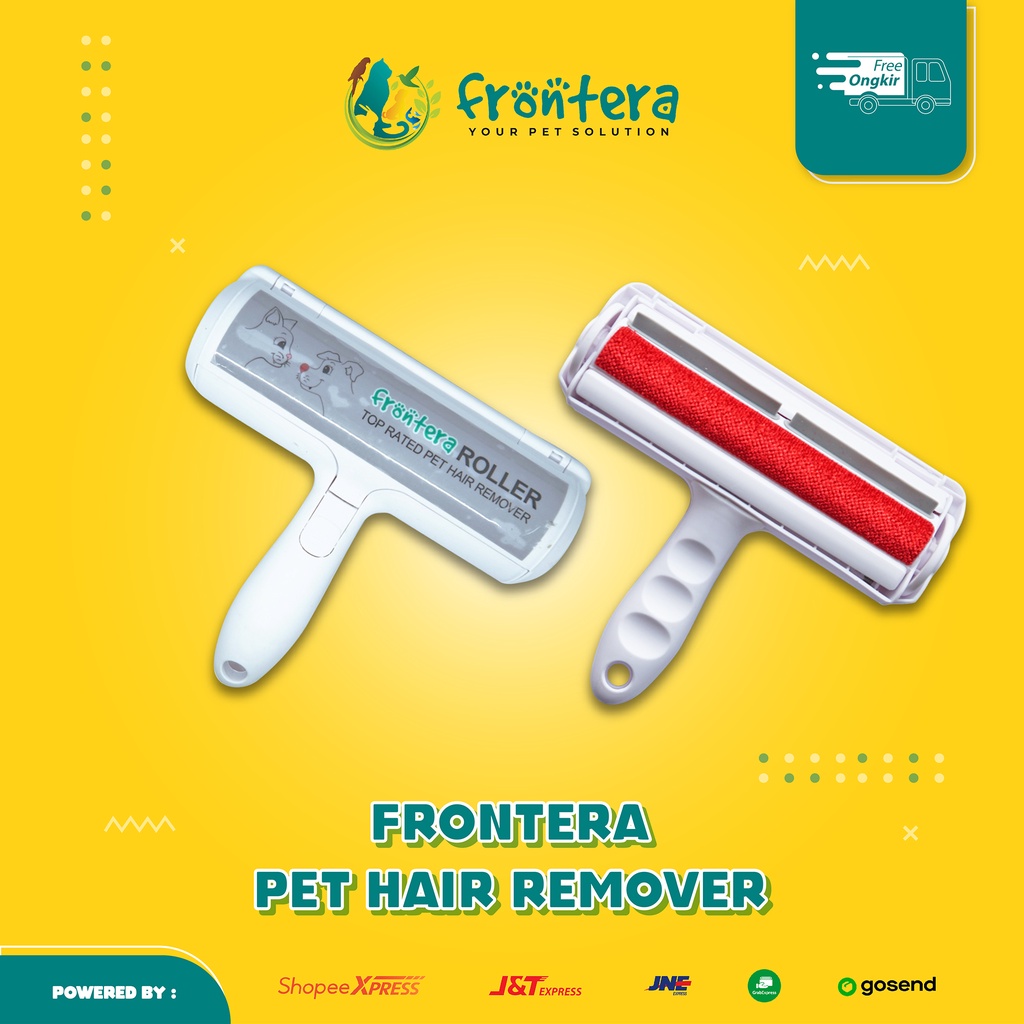 CTY MAGIC ROLLER PEMBERSIH BULU KUCING FRONTERA Pet Hair Remover Lint Roller (Warna Random)