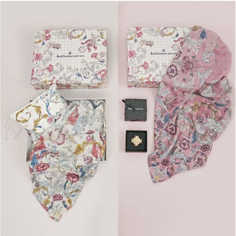 Buttonscarves Royale Hampers Guzel