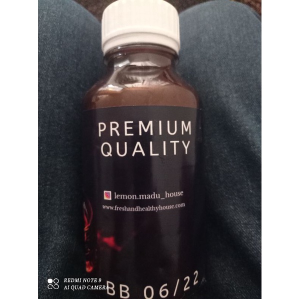 

fobi forest bee black honey madu hitam 750 gram