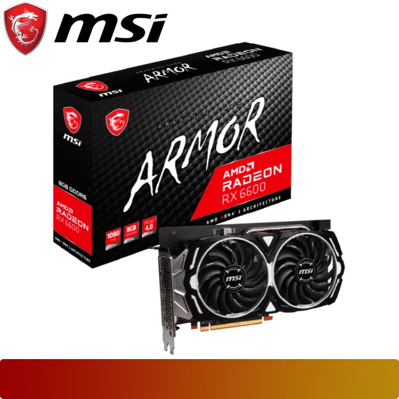 MSI Radeon™ RX 6600 ARMOR 8G