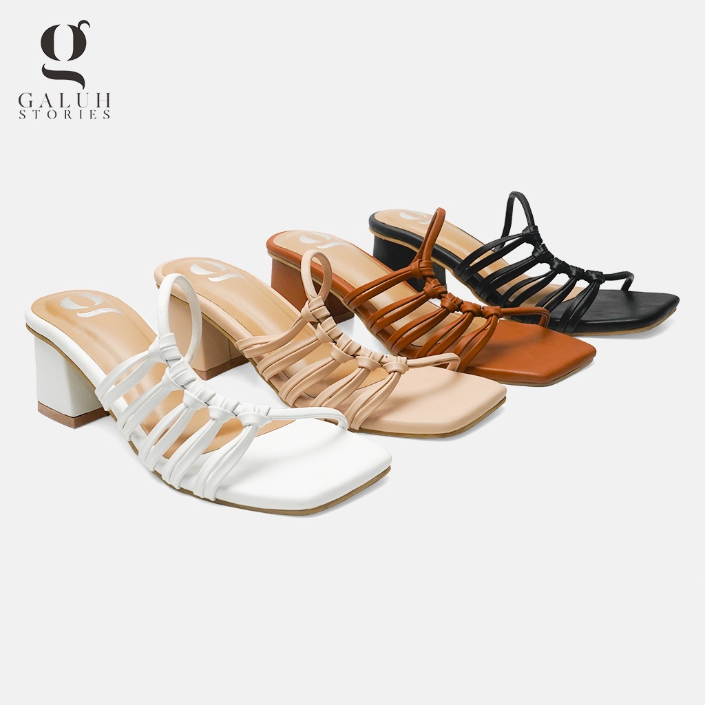 Galuh Stories Laksita Block Heels Wanita-3