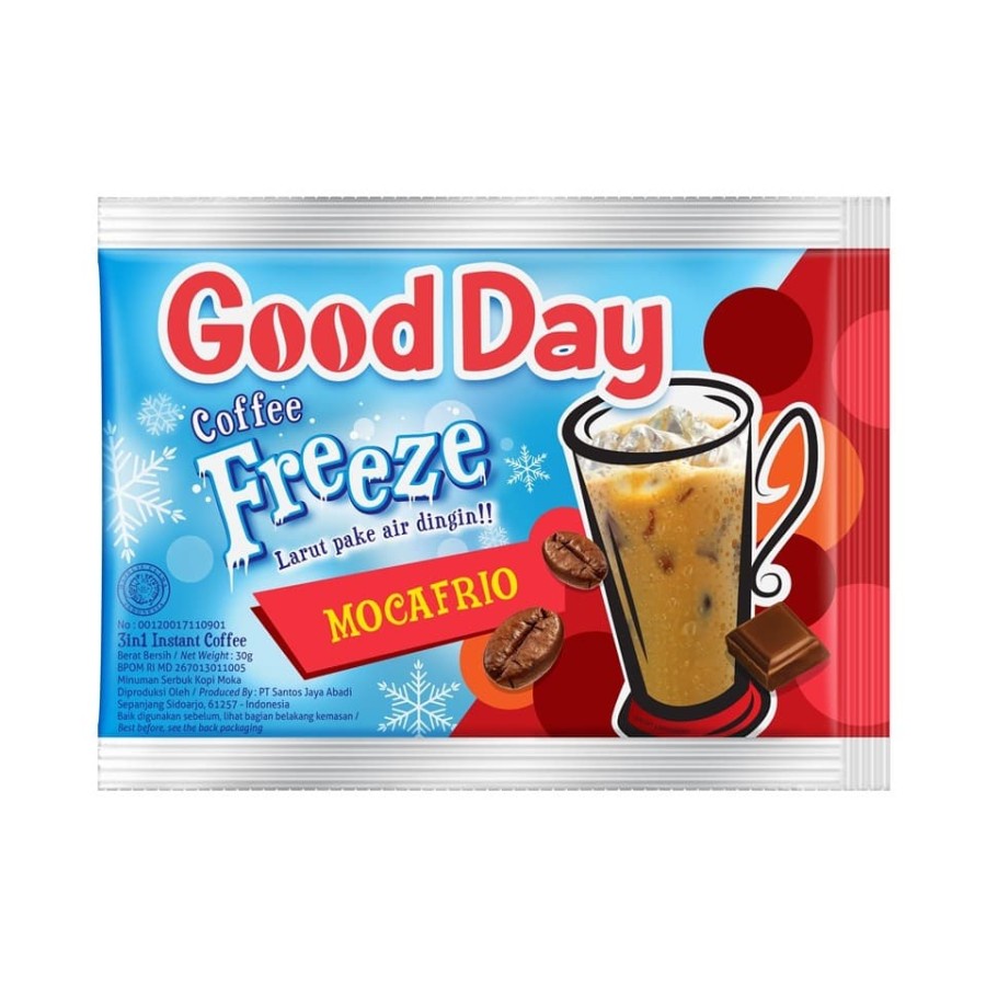 

Good Day Kopi Freeze Mocafrio Bag (10 Sachet@30 Gram)