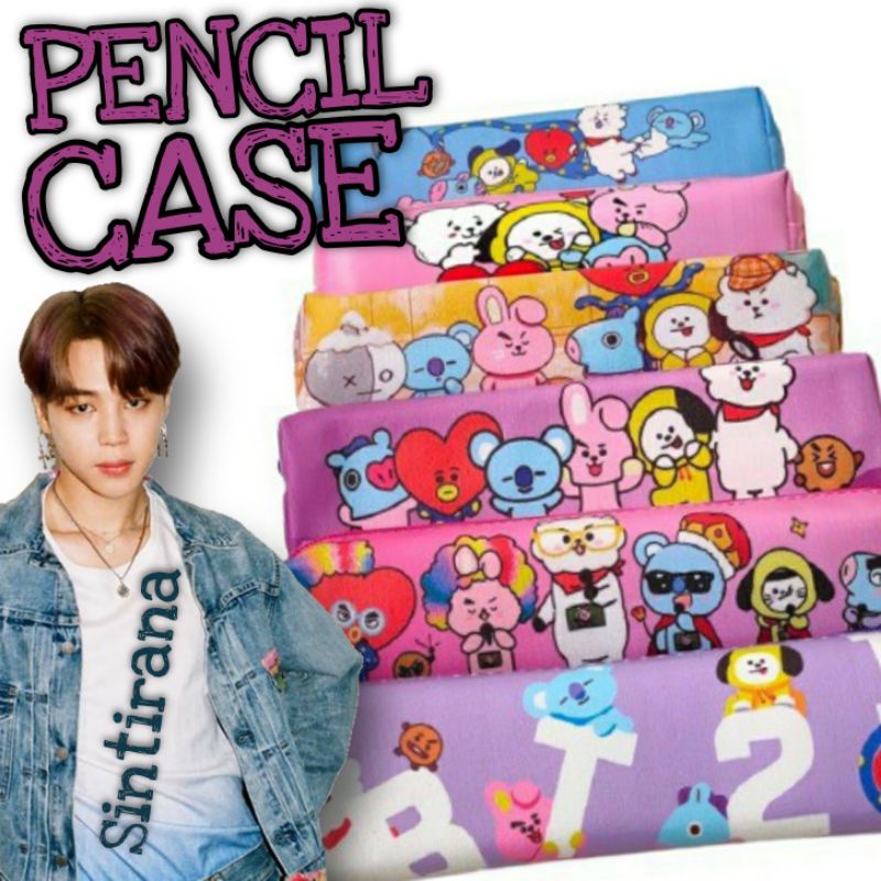 

Tempat Pensil BTS Murah BT21 Pencil Case