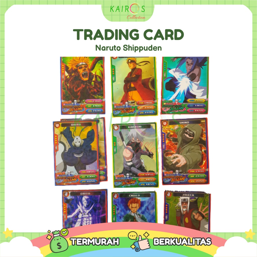 Trading Card Naruto Shippuden / Mainan Kartu Anak Naruto Shippuden