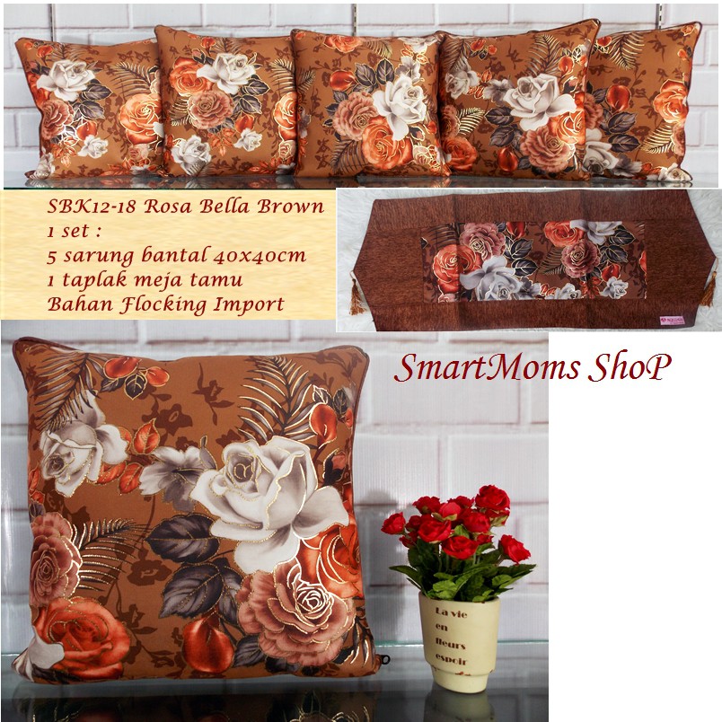  SARUNG  BANTAL  SOFA KURSI CANTIK UNIK  MEWAH SHABBY CHIC 