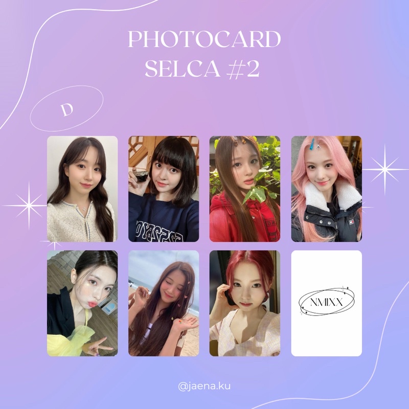 [NMIXX] PHOTOCARD SELCA #2 NMIXX ‼️BACA DESKRIPSI‼️