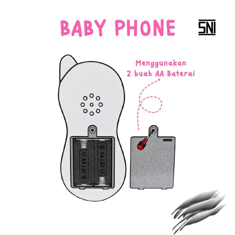 MAINAN ANAK TELEPON BABY , BABY PHONE TOYS