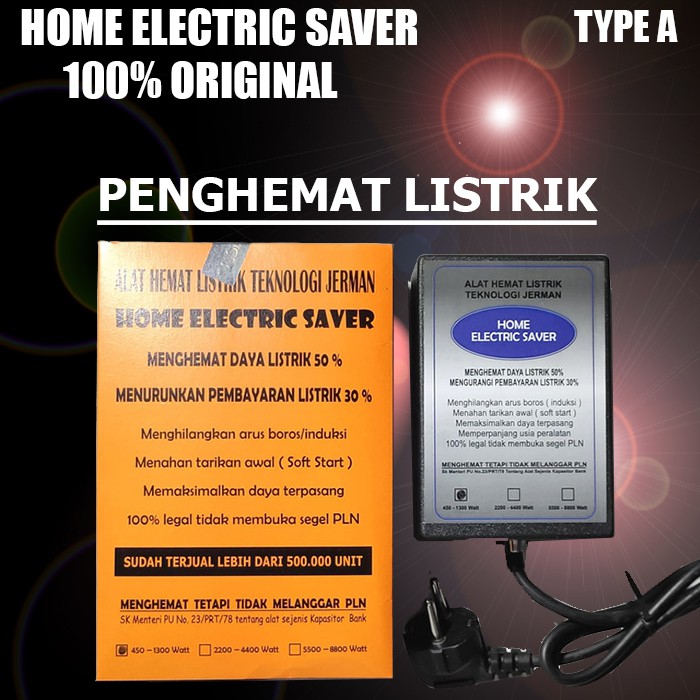 HOME ELECTRIC SAVER ALAT PENGHEMAT DAYA LISTRIK PENGHEMAT LISTRIK ALAT PENGHEMAT LISTRIK ORIGINAL