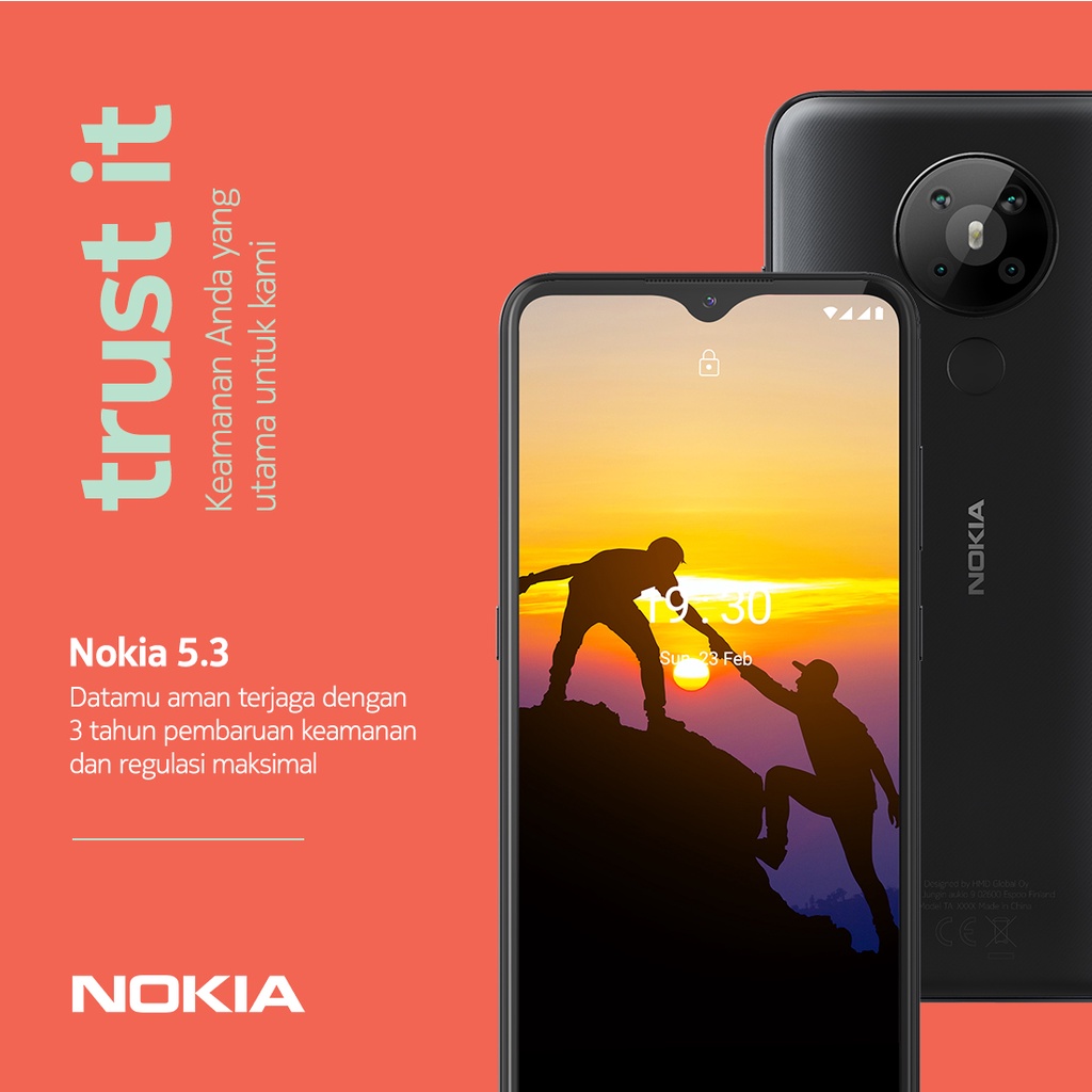 Nokia 5.3 6/64GB – Charcoal Black