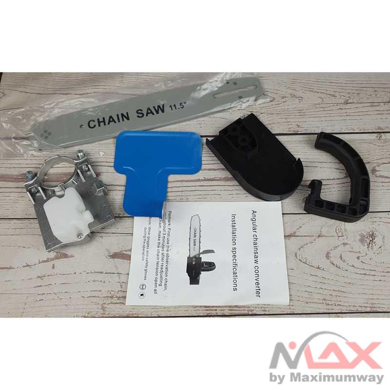AbouTool Adapter Gerinda Gergaji Mesin Elektrik Chainsaw 11.5 Inch gergaji listrik