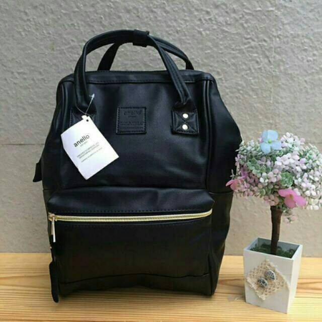 Anello Backpack Leather 2F Medium