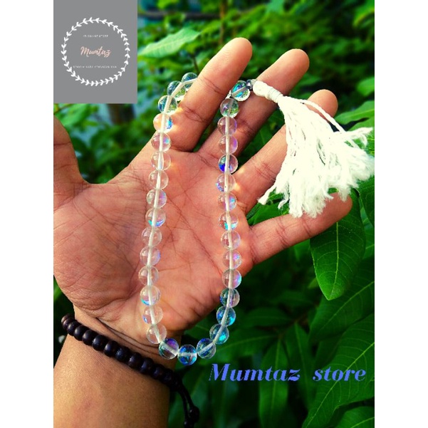 tasbih batu biduri bulan laut 10mm