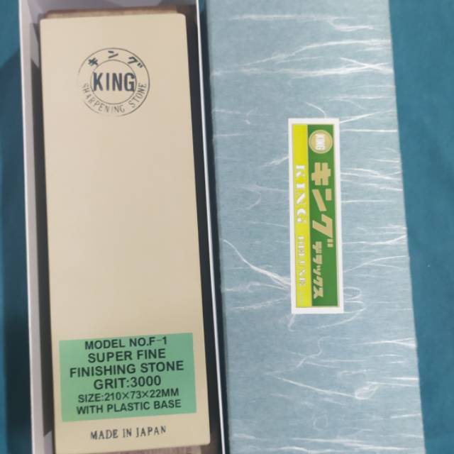 batu asah KING STONE BATU ASAH F-1 GRIT 3000. ORIGINAL