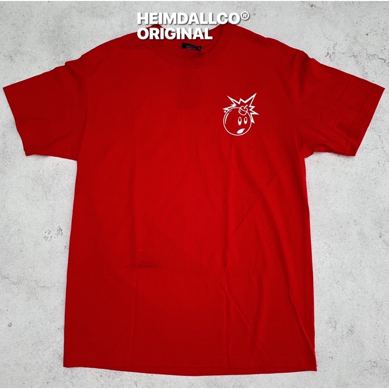 THE HUNDREDS FOREVER SIMPLE ADAM T-SHIRT RED ORIGINAL