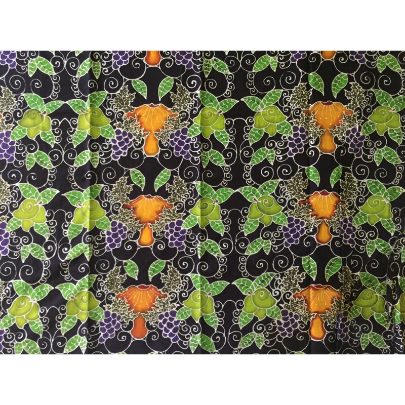 Kain Batik Tulis Khas Probolinggo mangga anggur Bromo