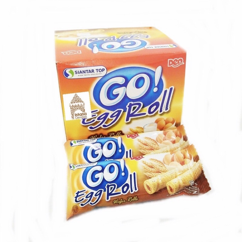 

Go Egg Roll Isi 24 Pcs Wafer Roll / GO EGG ROLL MURAH SOLO