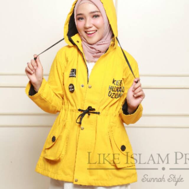 Jt. Parka Mujahidah yellow Like Islam Project
