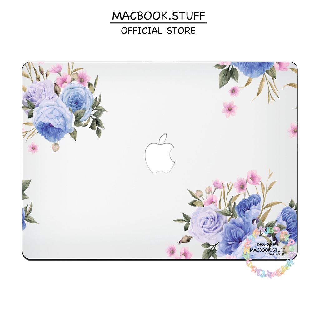 MACBOOK Case CUSTOM FLORAL-2 DESIGN NEW AIR PRO RETINA 11 12 13 14 15 16 INCH NON /  WITH CD ROOM / TOUCHBAR / TOUCH ID / M1 2020 2021 2022