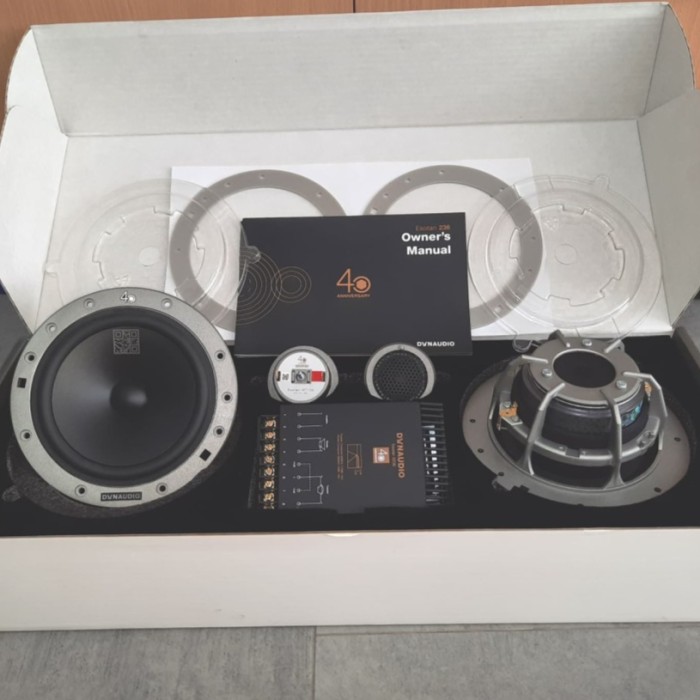 speaker mobil DYNAUDIO ESOTAN 236 split 2 way original resmi denmark