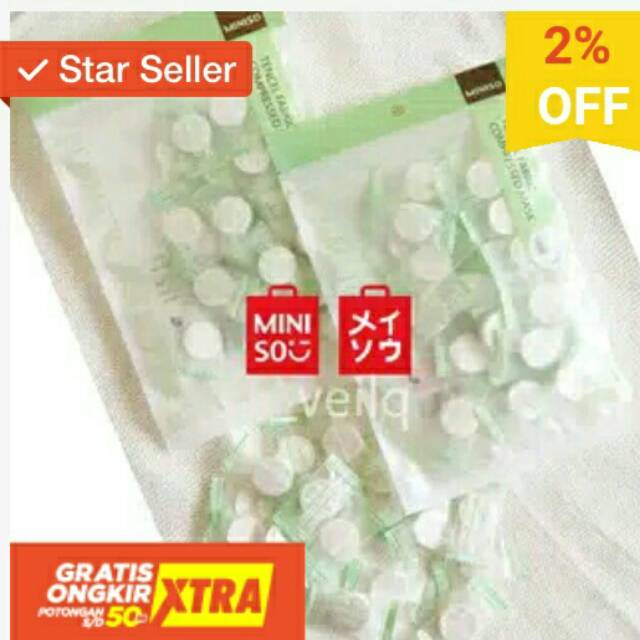 Miniso Compressed Sheet Mask 1 pcs
