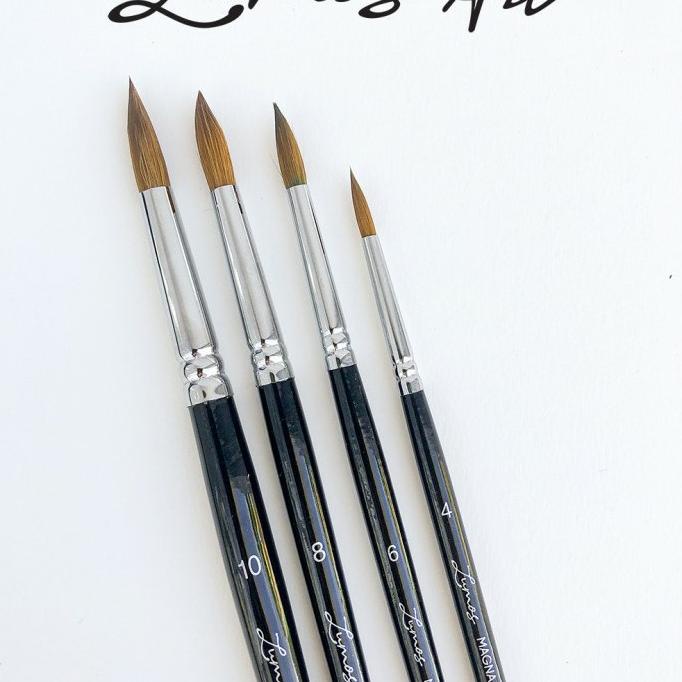 

TERBARUU!! Lumos Art MAGNA Watercolor Brush Kuas Cat Air Mixhair TERLARIS