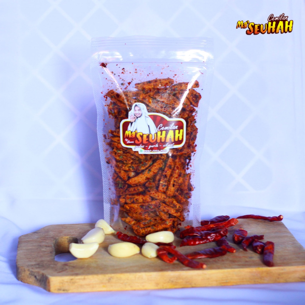 

BASRENG PEDAS GURIH MA'SEUHAH DENGAN AROMA KHAS DAUN JERUK 100GRAM