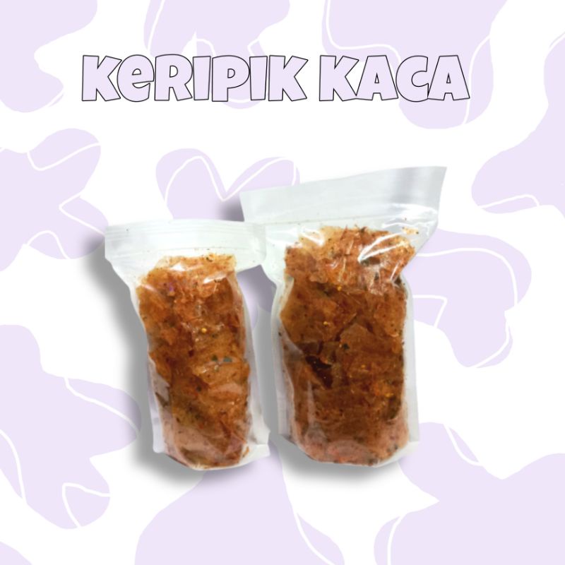 Jual Keripik Kaca Kripca Enak Dan Renyah Rasa Pedas Gurih Berat 100gr