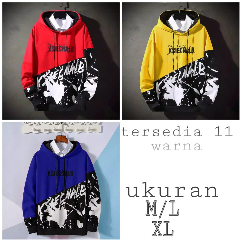 Asgard777 - SWEATER HOODIE KSIECNALB / hoodie cowok