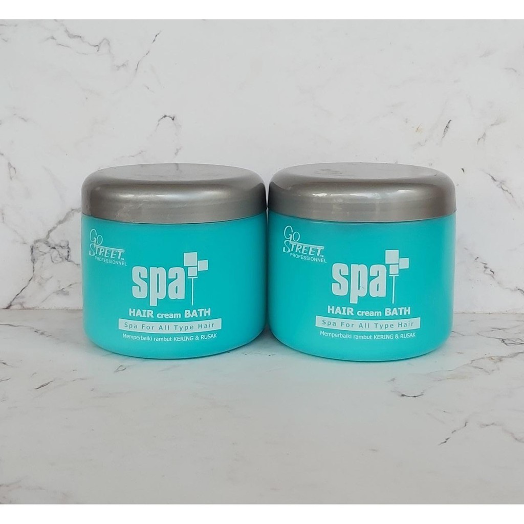 GO STREET SPA HAIR CREAMBATH 500GR RAMBUT KERING/RUSAK/KUSAM-1