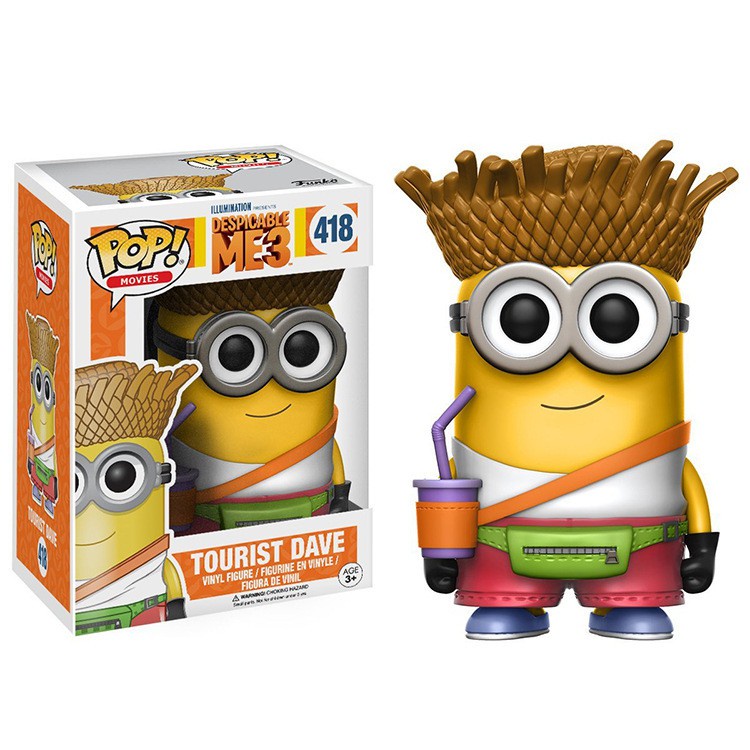 Funko POP Action Figure Despicable Me 3 Minions Untuk Hadiah Ulang Tahun Anak