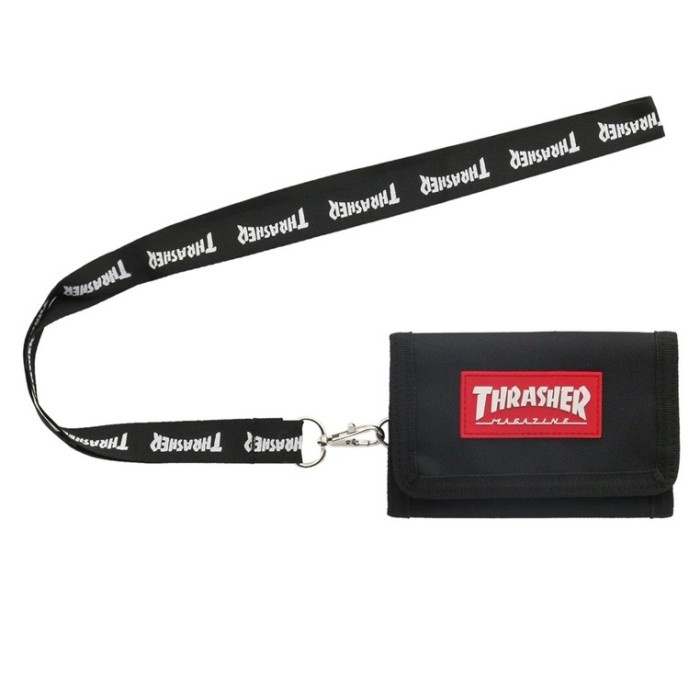 Thrasherr JLP Hometown Wallet Black Red