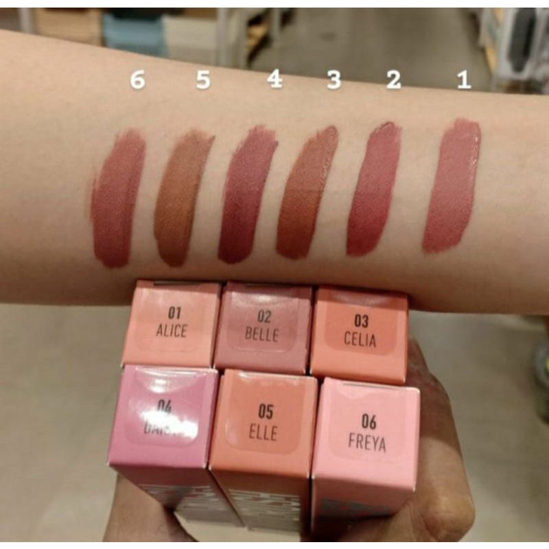 jastip mousse lip crush miniso
