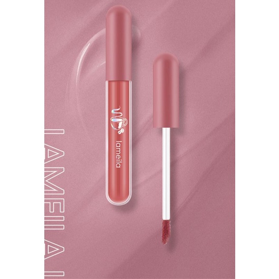 Omg LAMEILA Lip Glaze Matte Premium Colors Lip Gloss Cream Tint Waterproof Original